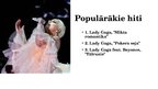 Presentations 'Lady Gaga kā personība', 9.