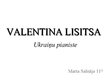Presentations 'Valentina Lisitsa', 1.