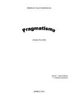 Summaries, Notes 'Pragmatisms', 1.