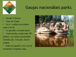 Presentations 'Latvijas nacionālie parki', 4.