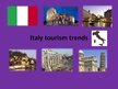 Presentations 'Italy Tourism Trends', 1.