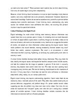 Essays 'The importance of critical thinking', 4.