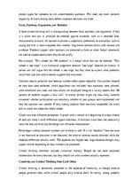Essays 'The importance of critical thinking', 7.
