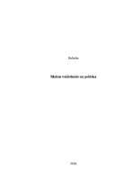 Research Papers 'Muitas veidošanās un politika', 1.