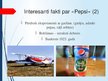 Presentations '"Pepsi" logotipa vēsture un raksturojums', 16.