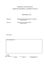 Research Papers 'Латвия после вступления в Евросоюз', 1.