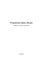 Research Papers 'Progresīvais džezs. Bībops', 1.