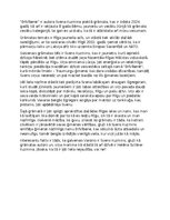 Essays 'Stāstījums par Svena Kuzmina grāmatu "Brīvībene"', 1.