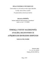 Term Papers 'Tīmekļa vietņu salīdzinošā analīze, balstoties uz atšķirīgām izstrādes iespējām', 1.