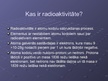 Presentations 'Radioaktivitāte', 2.