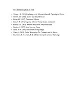 Essays 'Biheviorisms psiholoģijā: teorija, attīstība, kritika un mūsdienu pielietojums', 7.