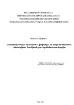 Research Papers 'Ziemeļmaķedonijas ekonomiskās ģeogrāfijas un ārējās tirdzniecības raksturojums. ', 1.