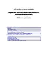 Research Papers 'Uzņēmuma zināšanu attīstīšana (Enterprise Knowledge Development)', 1.