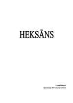 Research Papers 'Heksāns', 1.