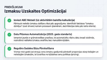Presentations 'Uzņēmuma izmaksu klasifikācija un analīze', 11.