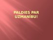 Presentations 'Reklāmas kampaņa AS "Latfood" zīmolam "Ādažu īstie čipsi"', 8.