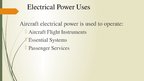 Presentations 'Boeing Electrical System', 4.