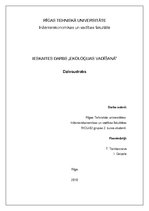Research Papers 'Dzīvsudrabs', 1.