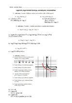 Samples 'Logaritmi, logaritmiskā funkcija, vienādojumi, nevienādības', 1.