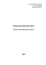Research Papers 'Postmodernisms literatūrā', 1.