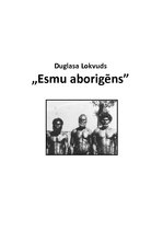 Summaries, Notes 'Duglasa Lokvuda grāmata "Esmu aborigēns"', 1.