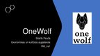 Presentations 'Zīmolvedība "One Wolf"', 1.