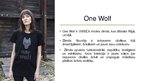 Presentations 'Zīmolvedība "One Wolf"', 2.