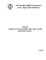 Research Papers 'Saulkrastu novada pašvaldības budžeta analīze', 1.