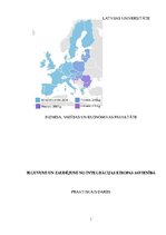 Research Papers 'Ieguvumi un zaudējumi no integrācijas Eiropas Savienībā', 1.