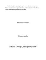 Research Papers 'Stefans Cveigs "Marija Stjuarte"', 10.