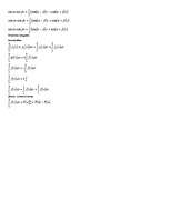 Summaries, Notes 'Integrēšanas un diferencēšanas formulas', 2.