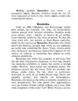 Summaries, Notes 'Romānika', 2.