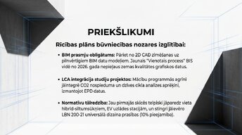 Presentations 'Dzīvojamās ēkas eskīzprojekta izstrāde', 11.