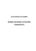 Term Papers 'Darba tiesisko attiecību izbeigšana', 1.