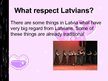 Presentations 'Taboos in Latvia', 6.
