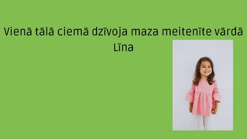 Presentations 'Pasaka par meitenīti Līnu', 2.
