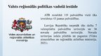Presentations 'Pašvaldību teritoriālā reforma Latvijā', 6.