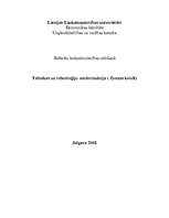 Research Papers 'Tehnikas un tehnoloģiju modernizācija (Ziemas kvieši)', 1.