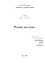 Research Papers 'Puasona sadalījums', 1.