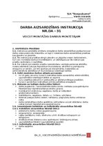 Samples 'Darba aizsardzības instrukcija veicot montāžas darbus', 1.