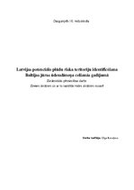 Research Papers 'Latvijas potenciālo plūdu riska teritoriju identificēšana Baltijas jūras ūdenslī', 1.