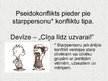 Presentations 'Pseidokonflikts', 2.