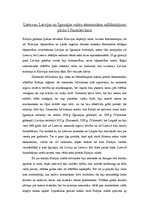 Essays 'Lietuvas, Latvijas un Igaunijas valstu ekonomikas salīdzinājums pirms Pirmā pasa', 1.