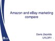 Presentations 'Amazon and eBay Marketing Compare', 1.