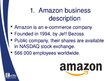 Presentations 'Amazon and eBay Marketing Compare', 6.