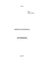 Research Papers 'Austrālija', 1.