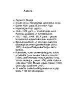 Essays 'Zigmunda Skujiņa romāna "Siržu zagļa uznāciens" analīze', 2.