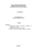 Summaries, Notes 'Integrācijas procesu pamattendences Eiropā 60.-80.gados', 1.