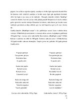 Summaries, Notes 'Skaņdarba analīze. Alfrēds Kalniņš, Auseklis  "Bezdelīgām aizejot"', 5.