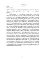 Research Papers 'Politisko lēmumu novērtēšanas vairāklīmeņu imitāciju modelēšana', 4.
